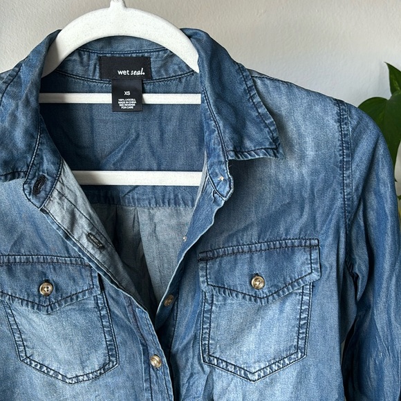 DENIM TOP - Picture 3 of 7